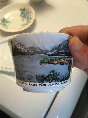 Vintage Teacups and Saucer Set image indicator(2)