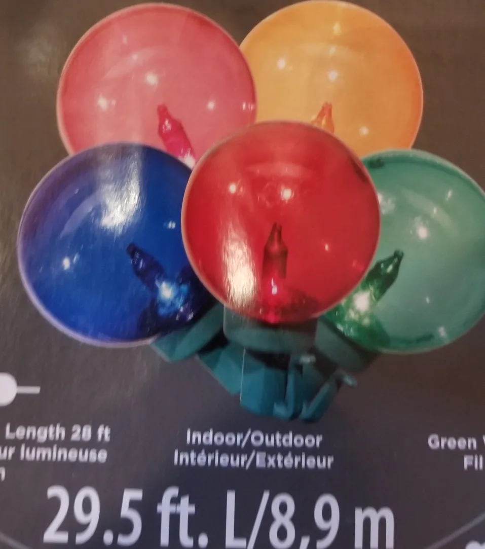 outdoor patioG40 Multi Colour Light Set image indicator(3)