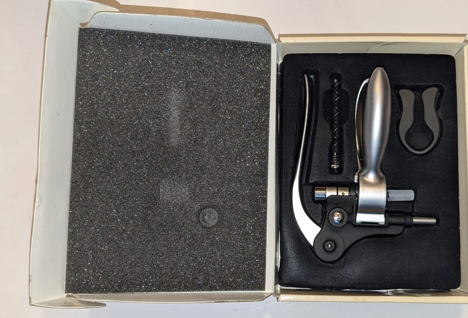 Lever Pull Corkscrew - All Metal Gears - l NIB image indicator(2)