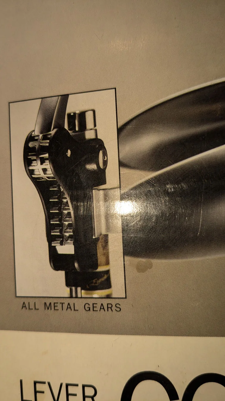 Lever Pull Corkscrew - All Metal Gears - l NIB image indicator(5)