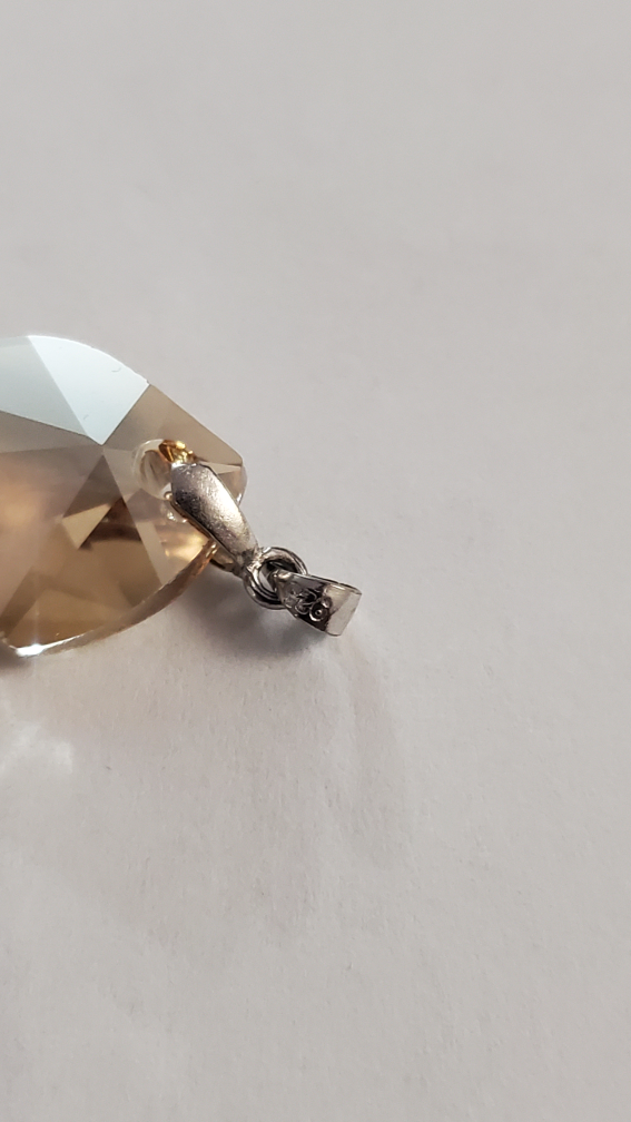 Swarovski Crystal Leaf Pendant - photo 4
