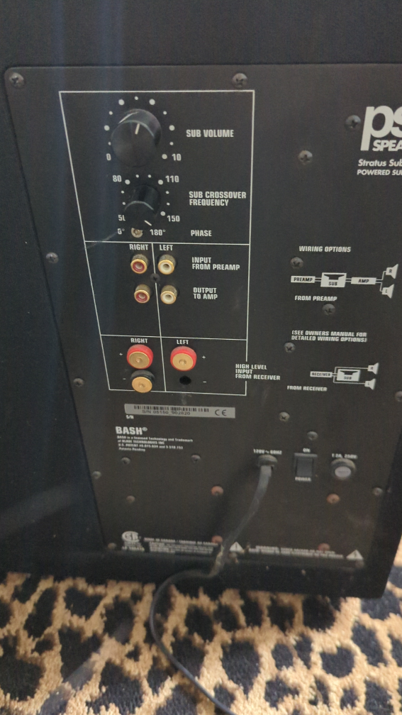 Sony 5.1 amp with PSB Speakers - photo 5