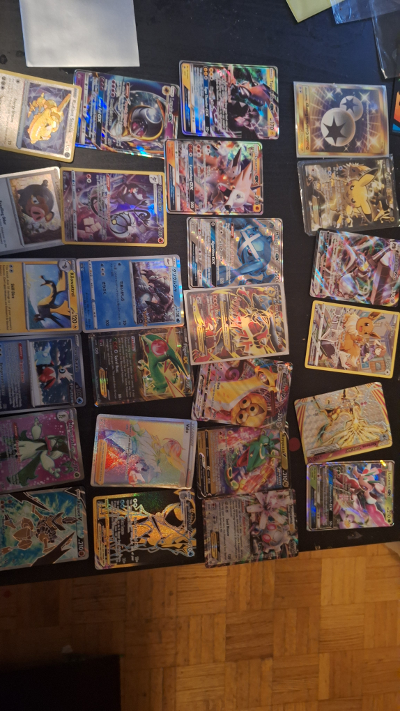 Pokemon Trading Cards - Full Art & Trainer Cards