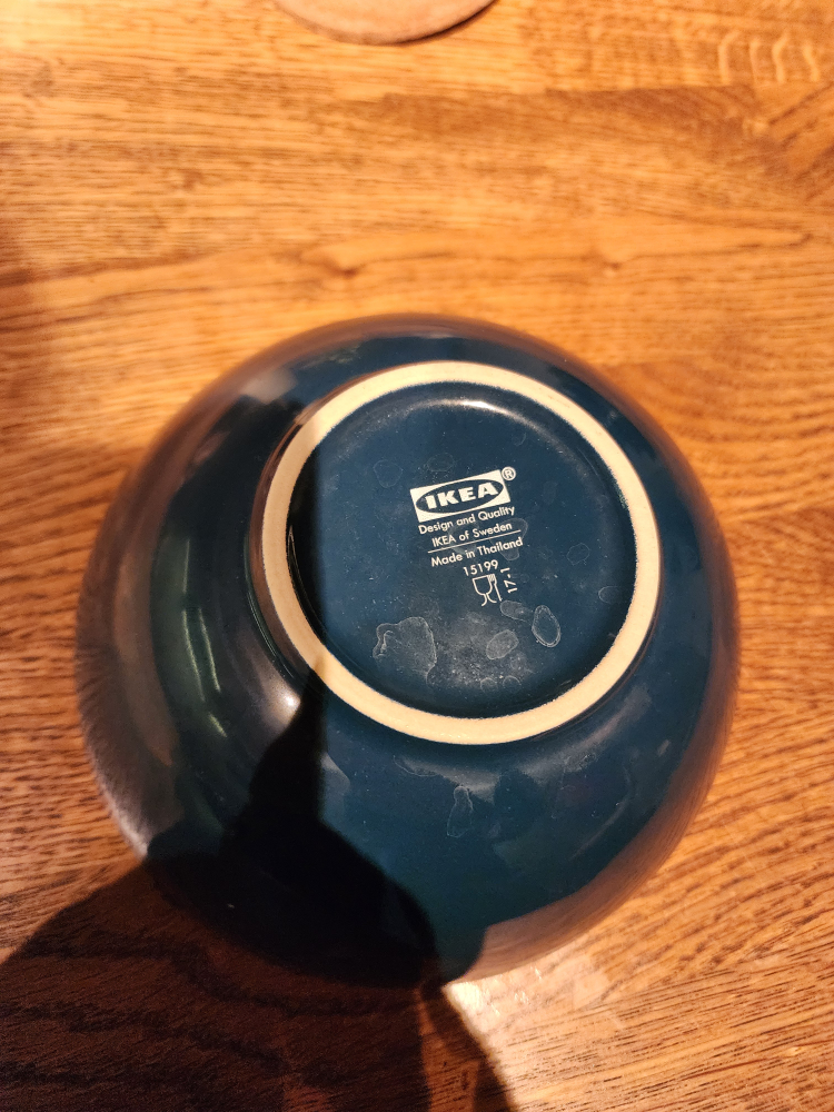 IKEA Teal Dinnerware Set - photo 2