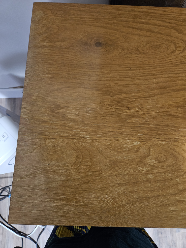Wooden Table with two drawers - photo 5