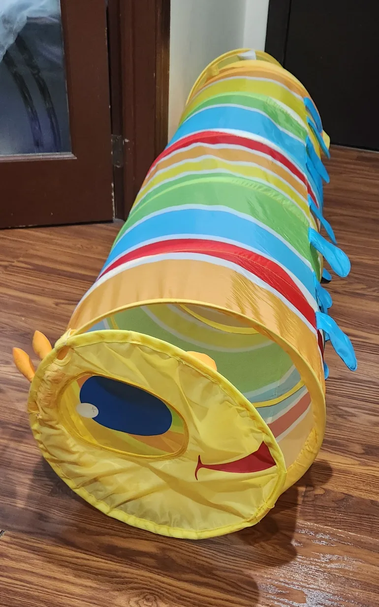 Caterpillar Play Tunnel #freecycle thumbnail