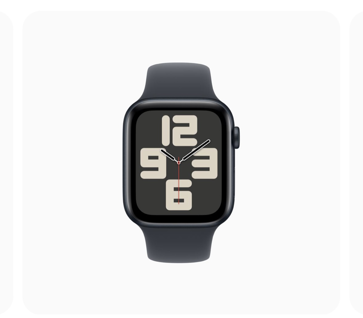 Apple Watch SE Gen2 44mm Space Grey Aluminium Case - photo 2