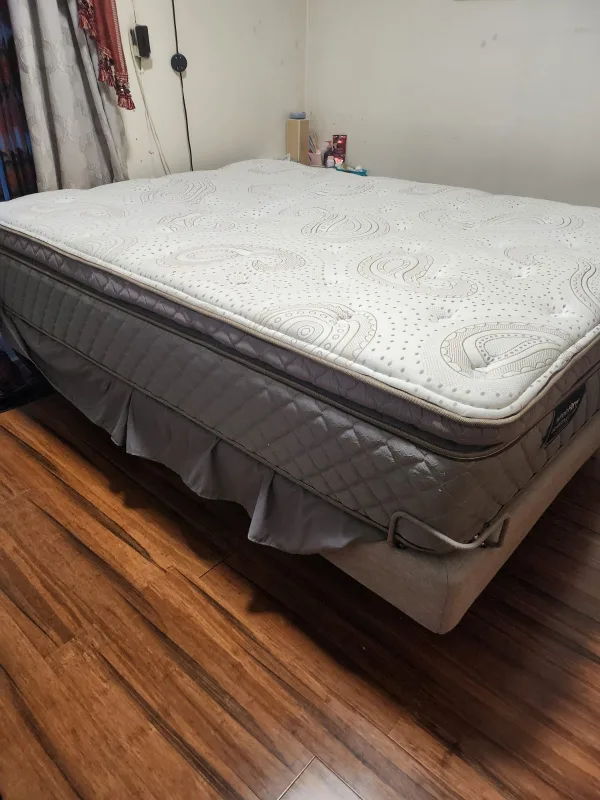 Tempurpedic Queen Matress and bed frame image indicator(3)