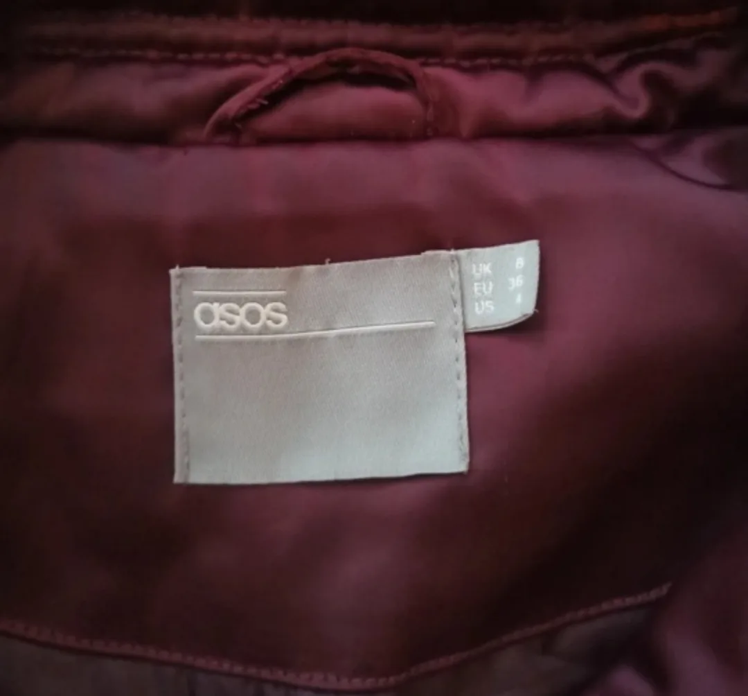ASOS Pink Puff Jacket image indicator(5)