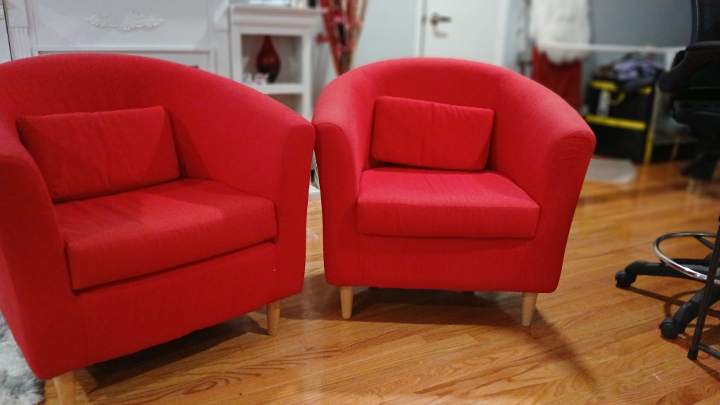 2 -  Red Armchairs - photo 2