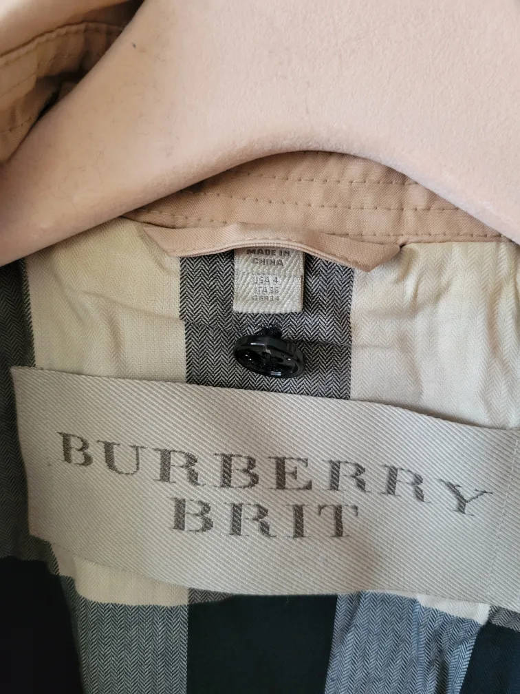 Burberry Brit Trench Coat image indicator(9)