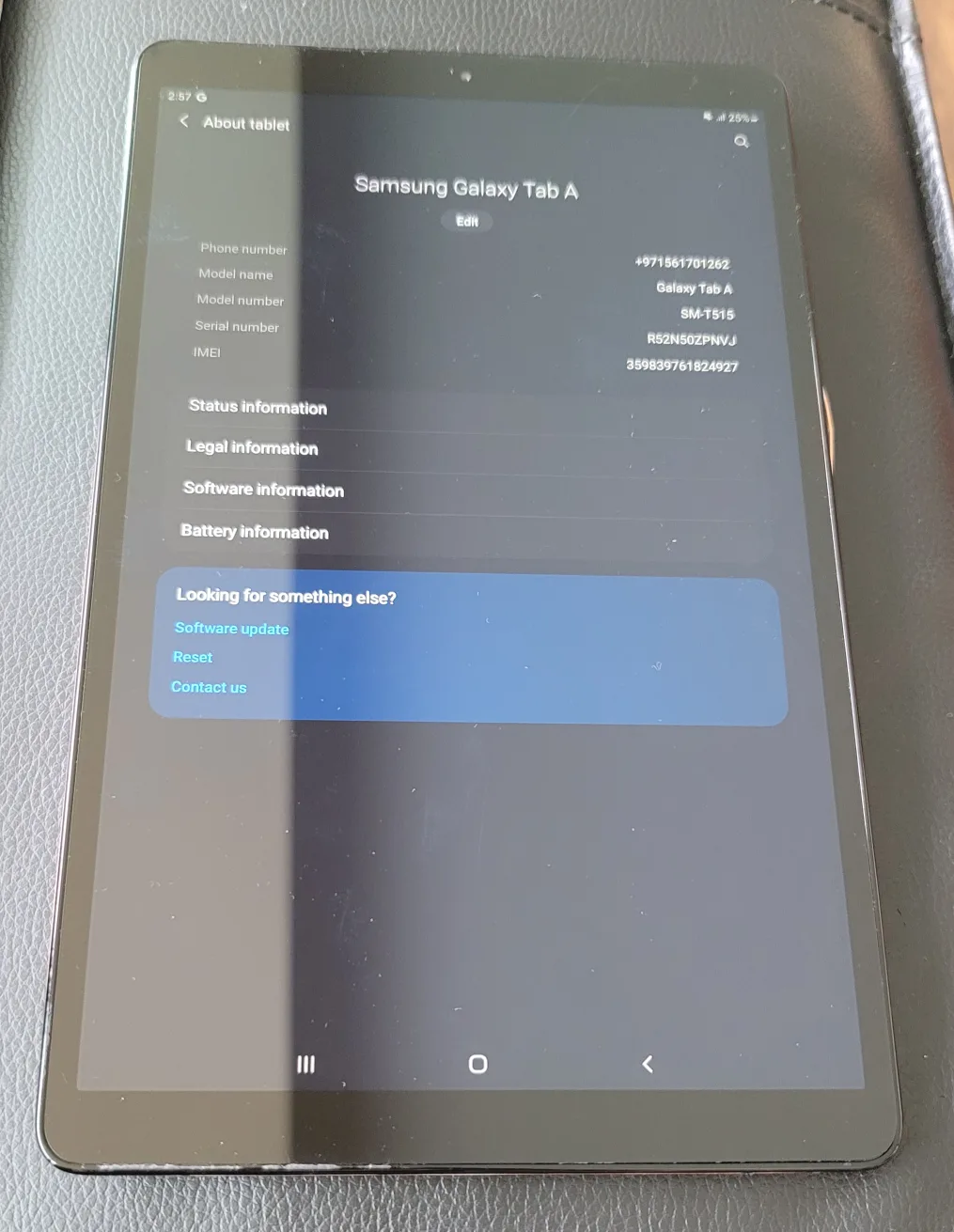 Samsung Galaxy Tab A Tablet image indicator(2)