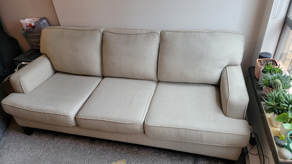 3 seater grey couch