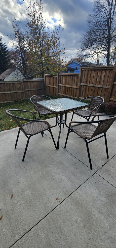 Patio Table and Chairs Set - photo 2