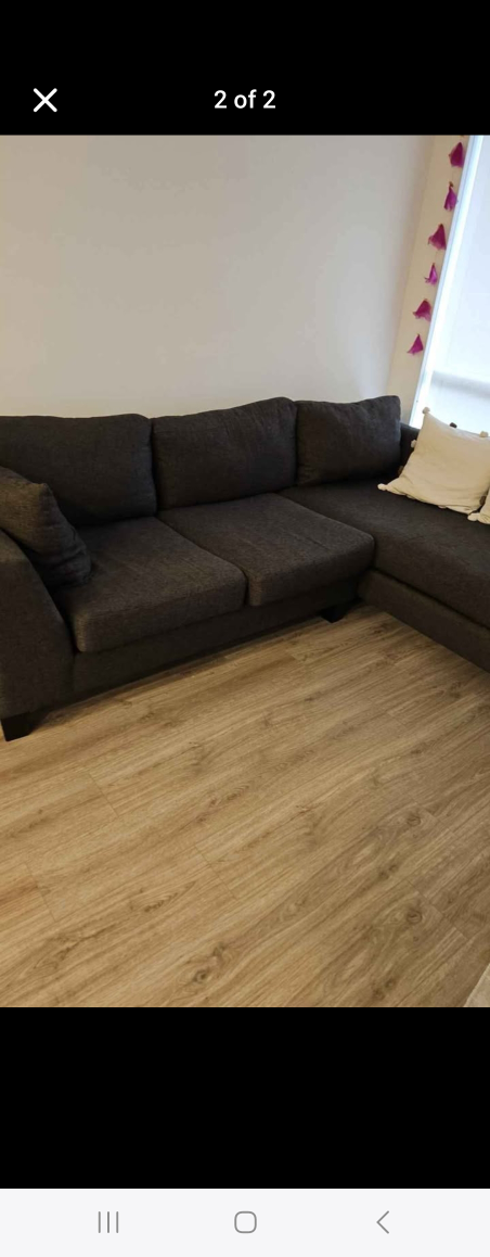 Dark Grey Sectional Sofa