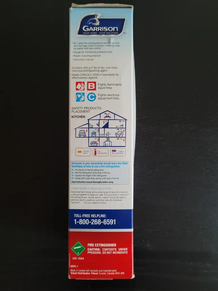 Garrison Kitchen Fire Extinguisher image indicator(2)