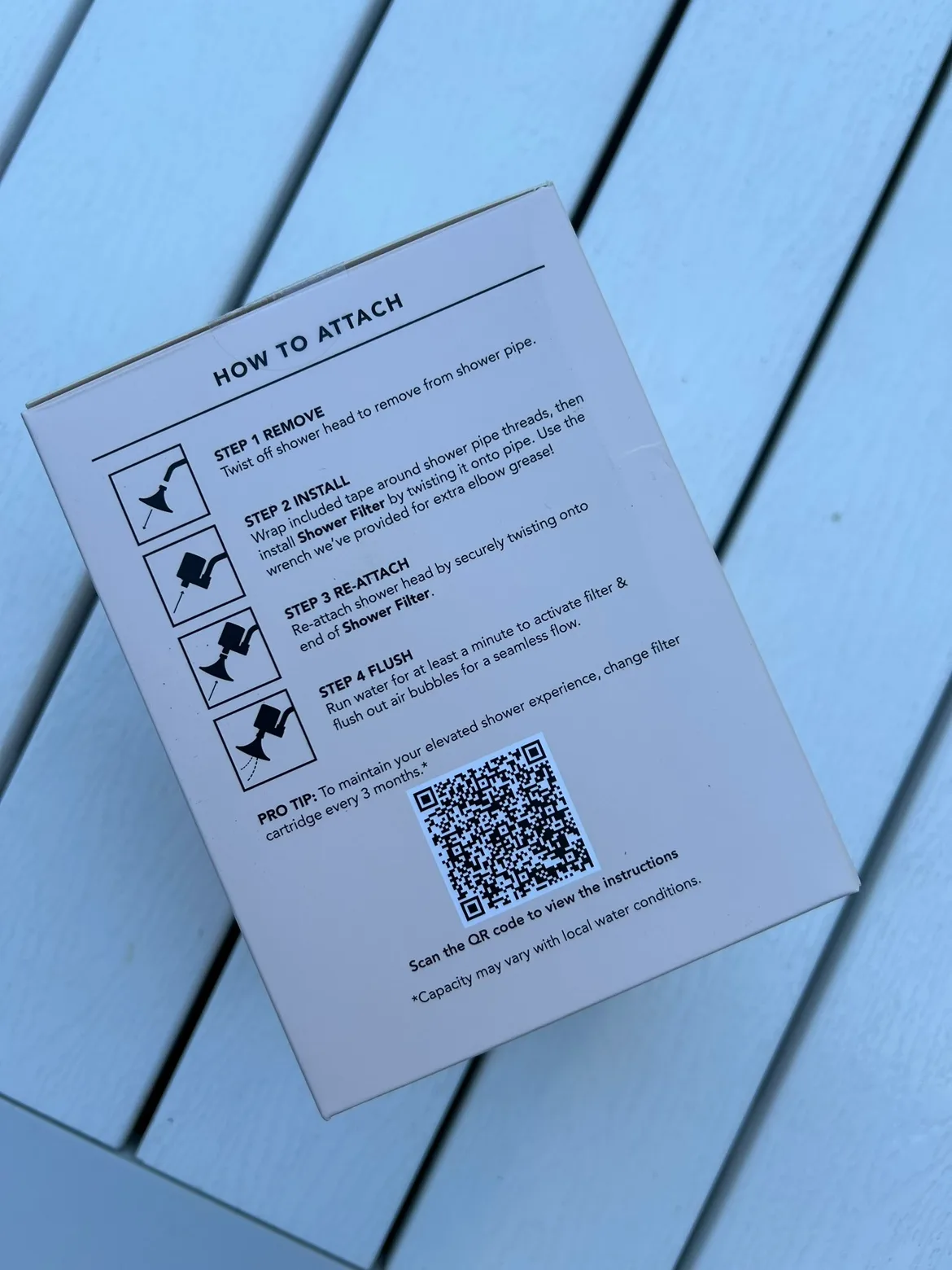 NEW/ Kitsch Shower Filter - Chrome image indicator(4)