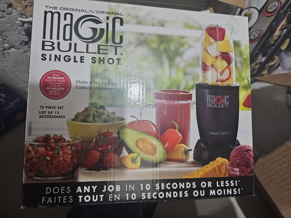 Magic Bullet Single Shot Blender - 12 Piece Set