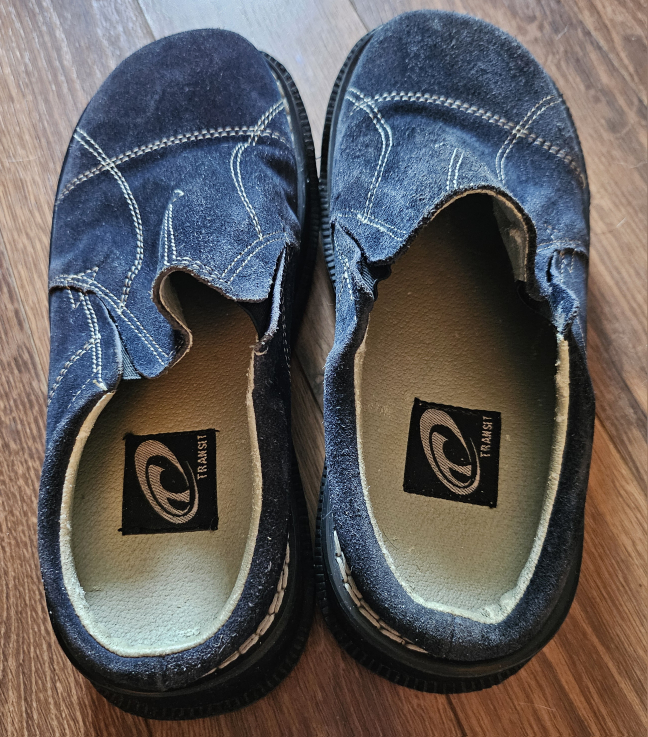 Transit Vintage Platform Suede Mules