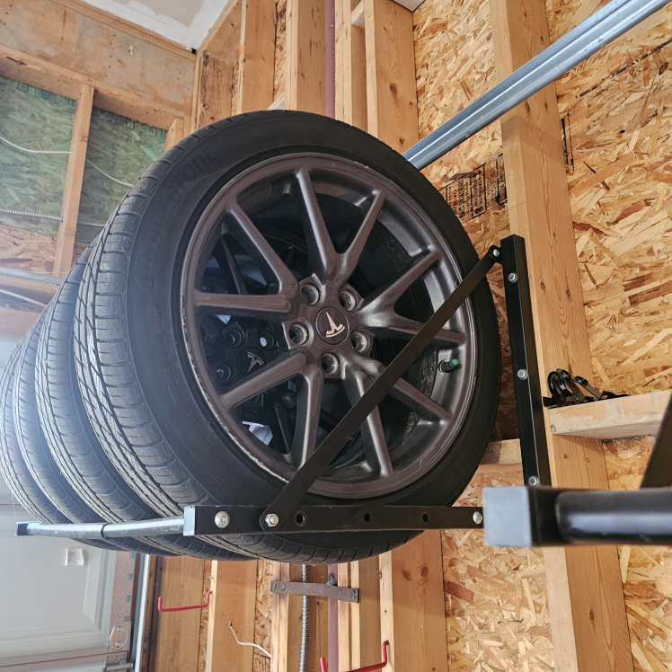 Set of 4 Tesla Model 3 Wheels and Snow Tires