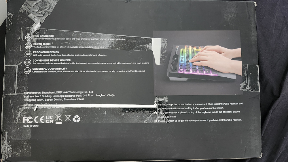 Wireless Keyboard and Mouse Combo with Backlight - photo 4