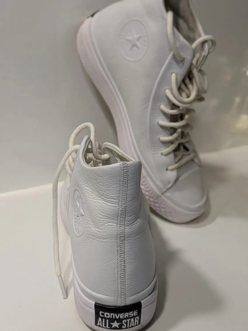 Converse All Star Leather High Top Sneakers image indicator(2)