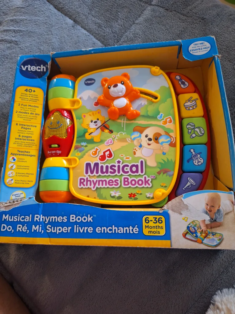VTech Musical Rhymes Book thumbnail