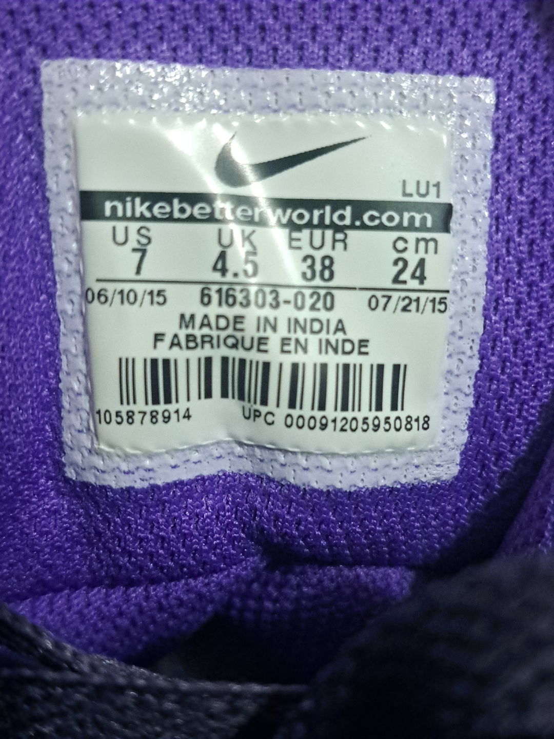 Nike Son of Force Size 7 Mens Mid Women’s 5.5 - photo 2