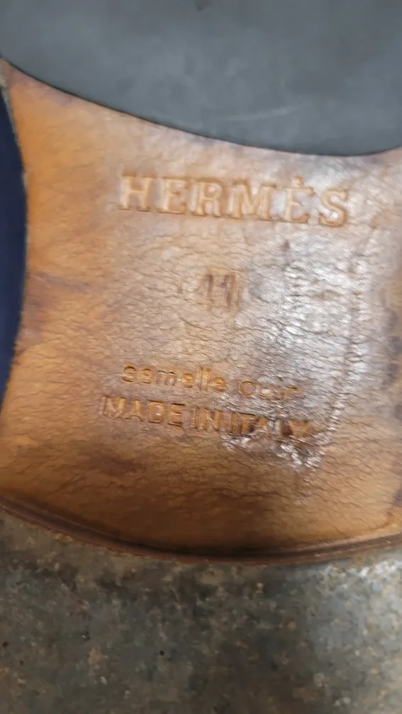 Hermes Suede Loafers image indicator(7)