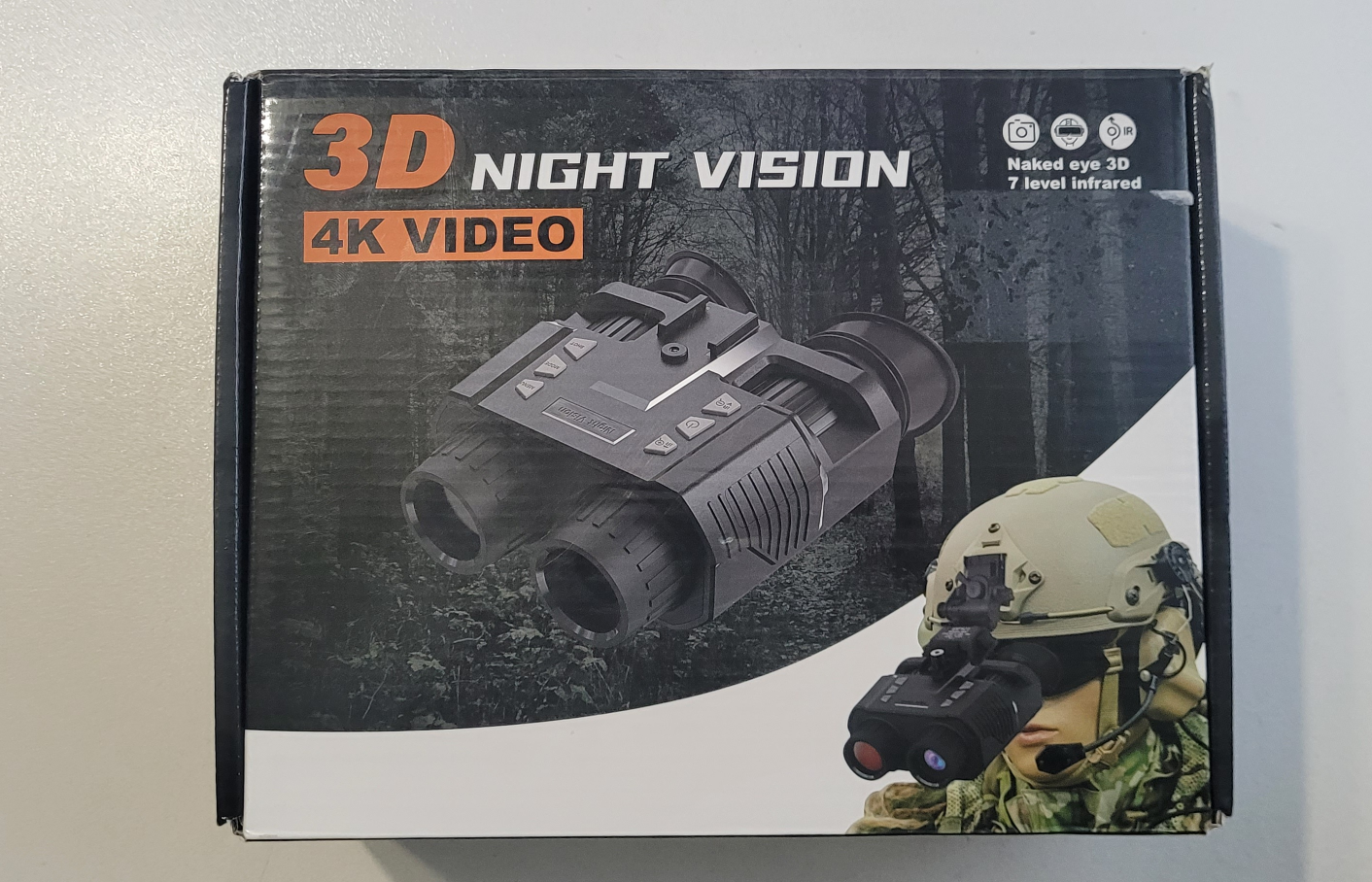 3D Night Vision Binoculars 4K Video