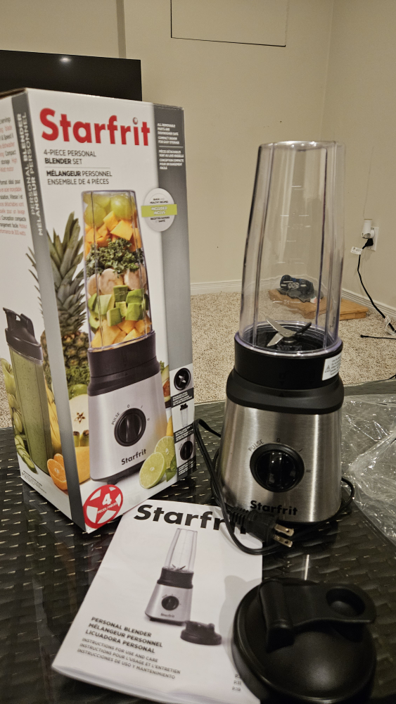 Starfrit 4-Piece Personal Blender Set - photo 2