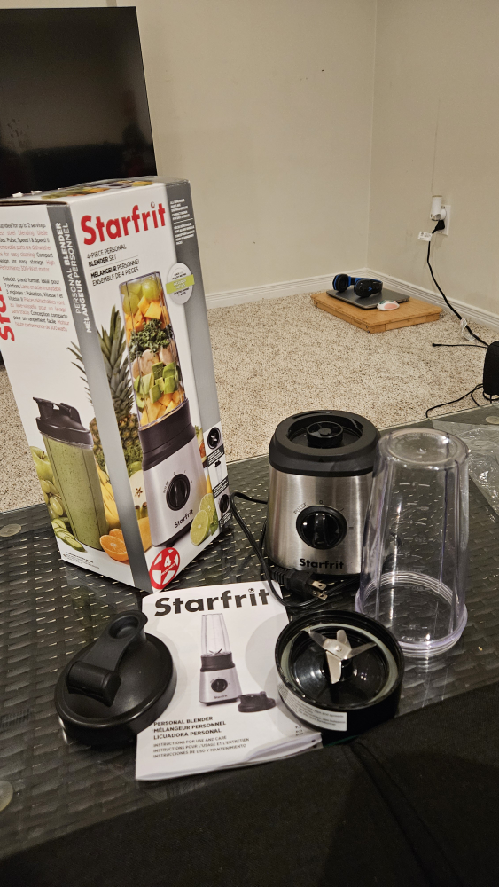 Starfrit 4-Piece Personal Blender Set - photo 3