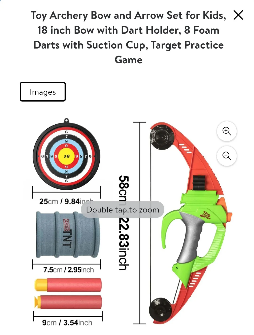 #ThriftyPicks - NEW!   Toy Archery Bow and Arrow Set for Kids image indicator(5)