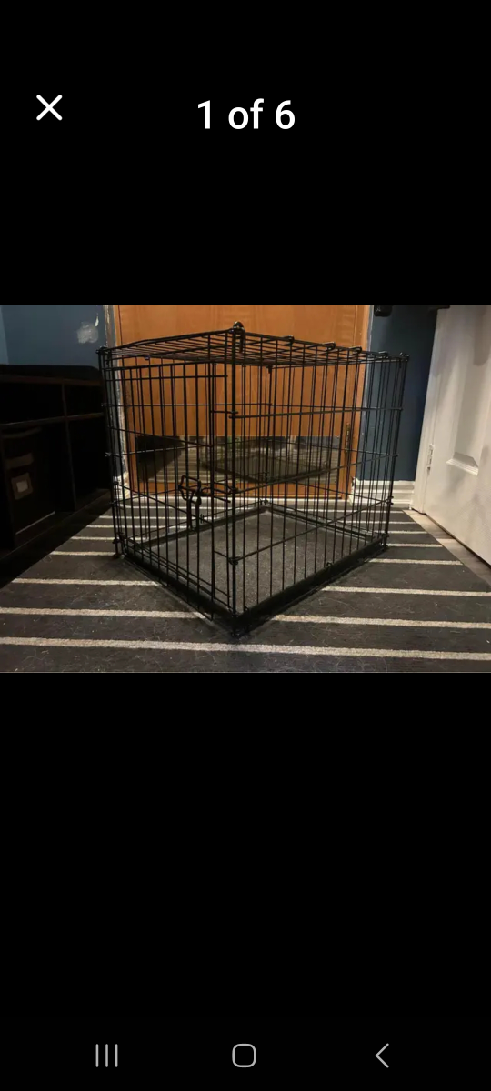 Dog Crate (small to medium size dog)