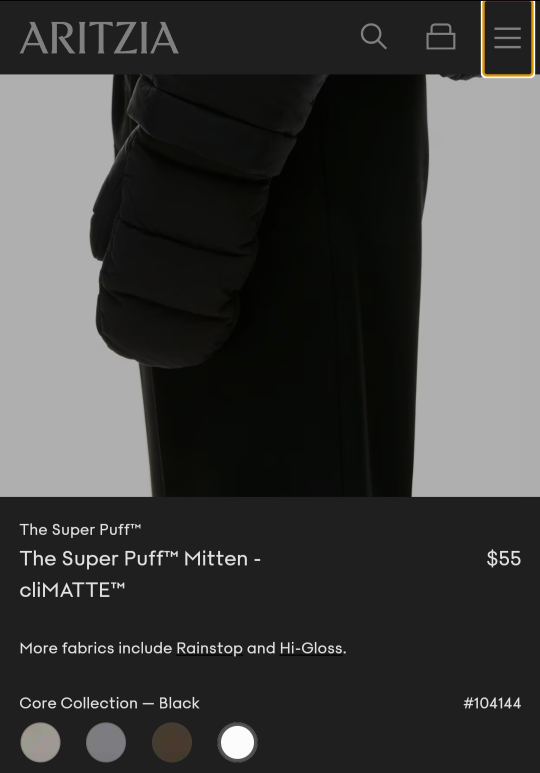 Brand new Aritzia Black Pom Pom Beanie and Mitten Set - photo 3