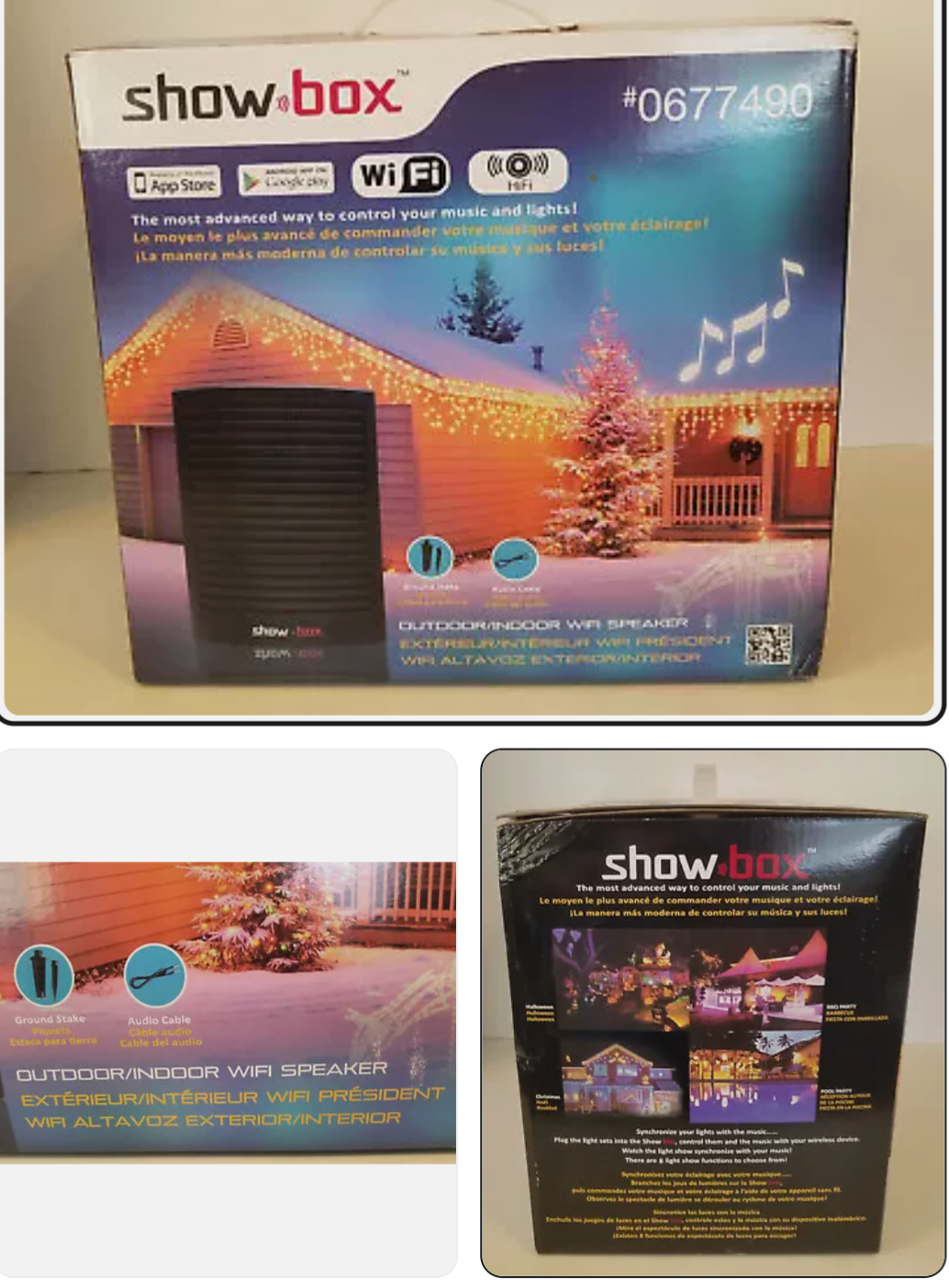 Show-Box Outdoor/Indoor WiFi Speaker