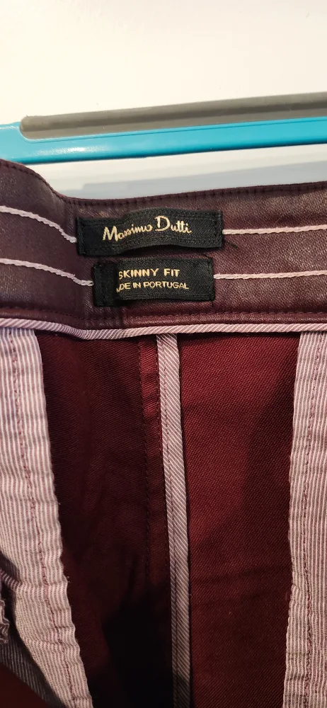 Massimo Dutti Skinny fit leather pants size 4 image indicator(9)