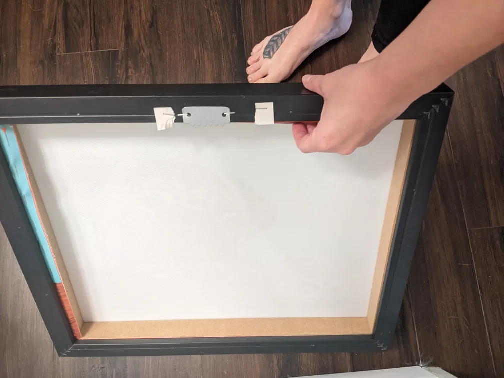 cute Pug Art framed canvas image indicator(2)