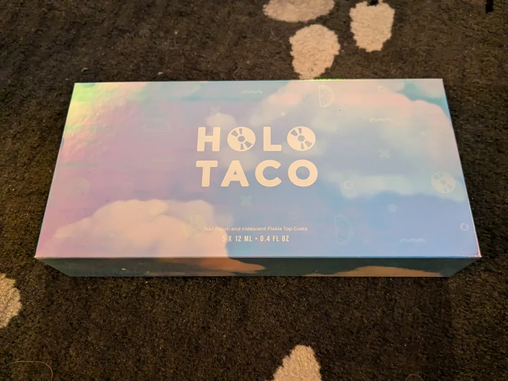 Holo Taco Unicorn Dream Collection EMPTY COLLECTION BOX ONLY thumbnail