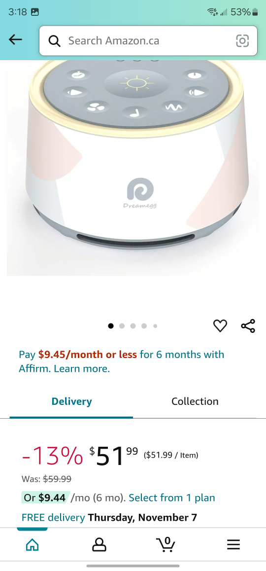 Dreamegg White Noise Machine