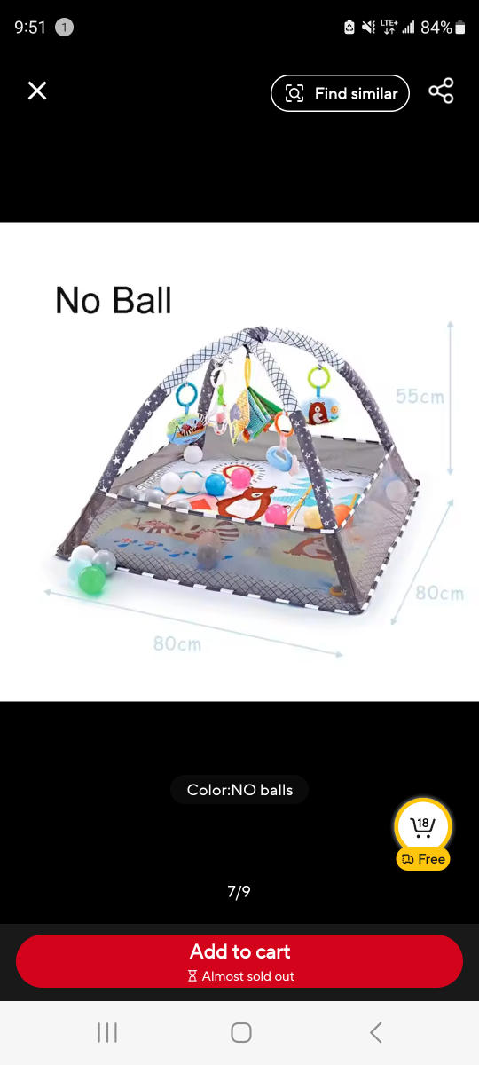 Baby Play Tent