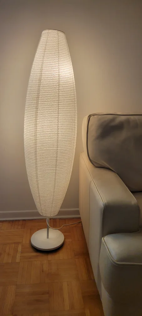 White Floor Lamp image indicator(3)