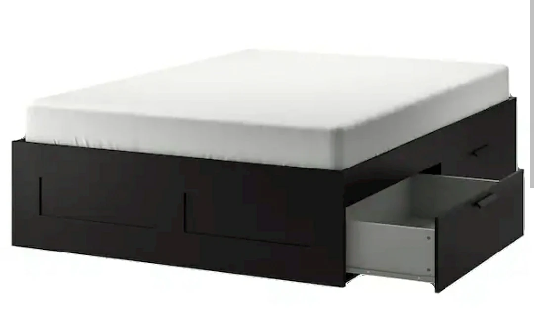 IKEA Brimnes Bed Frame with Storage