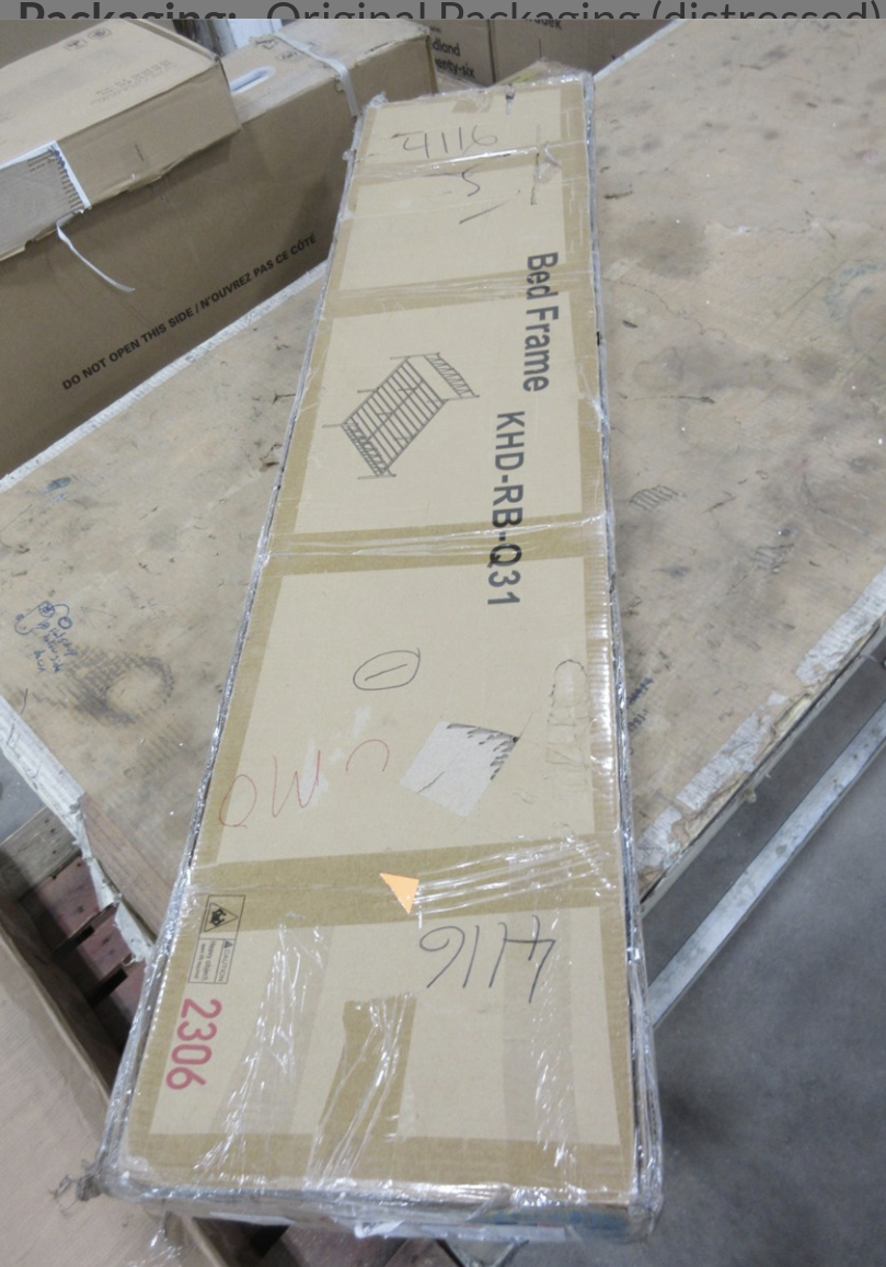 Bed framBlack Metal Frame - photo 3