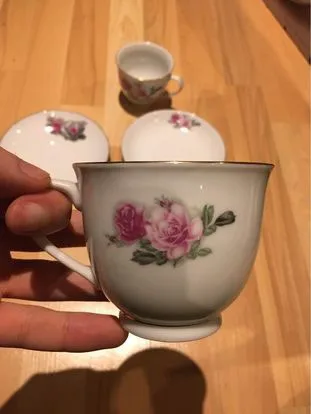 Vintage Teacup and Saucer Set image indicator(2)