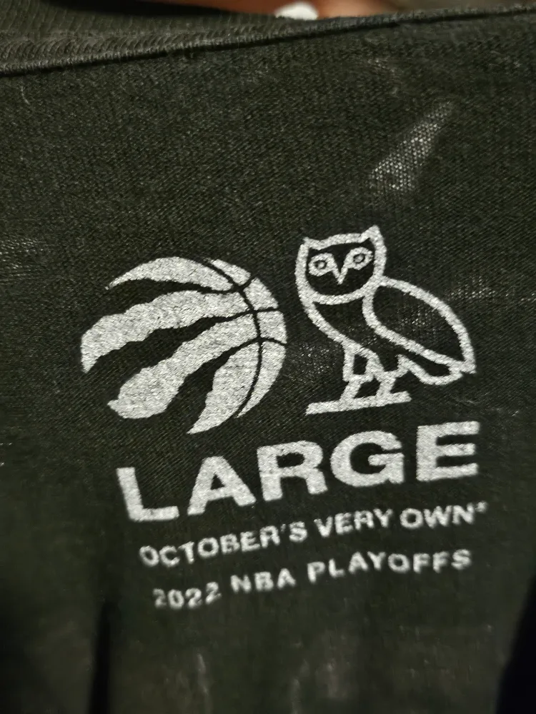 OVO Toronto Raptors 2022 NBA Basketball shirt image indicator(3)