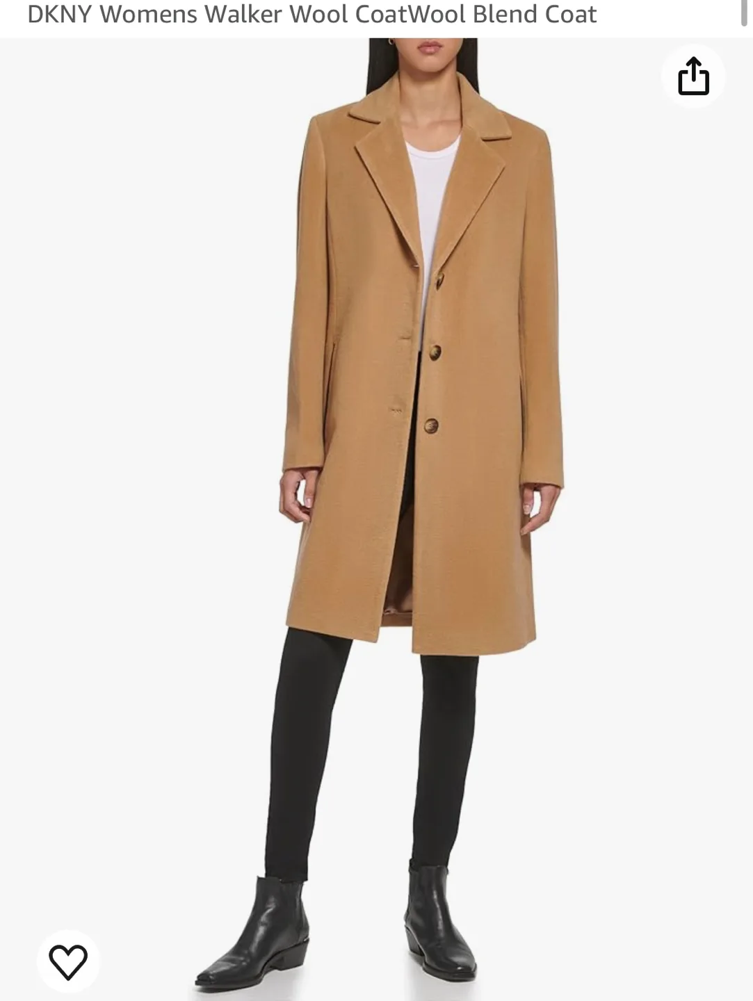 DKNY wool coat plum brown *MUST GO THIS WEEK* image indicator(5)