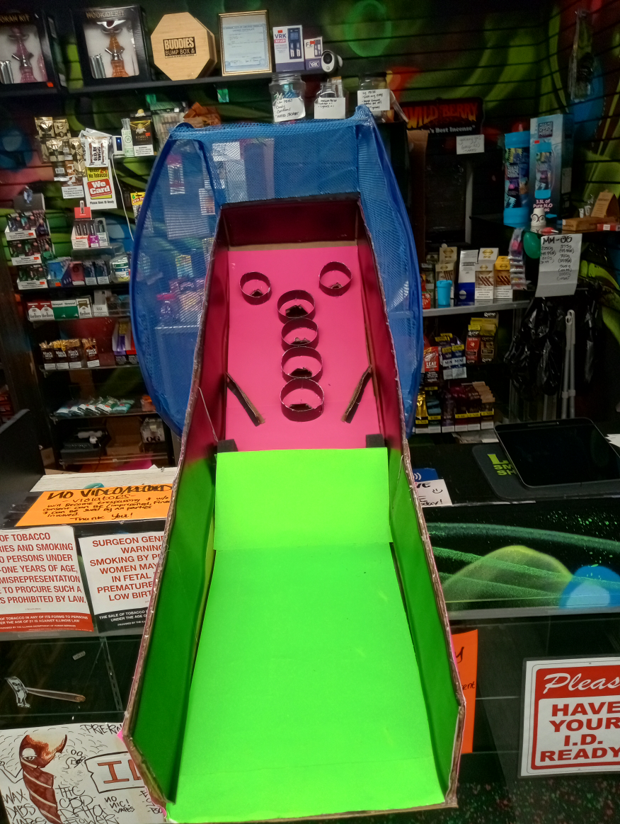 DIY Cardboard Skee-Ball Game - photo 4
