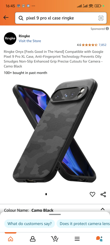 Ringke Onyx Case for Google Pixel 9 Pro XL ,NEW
