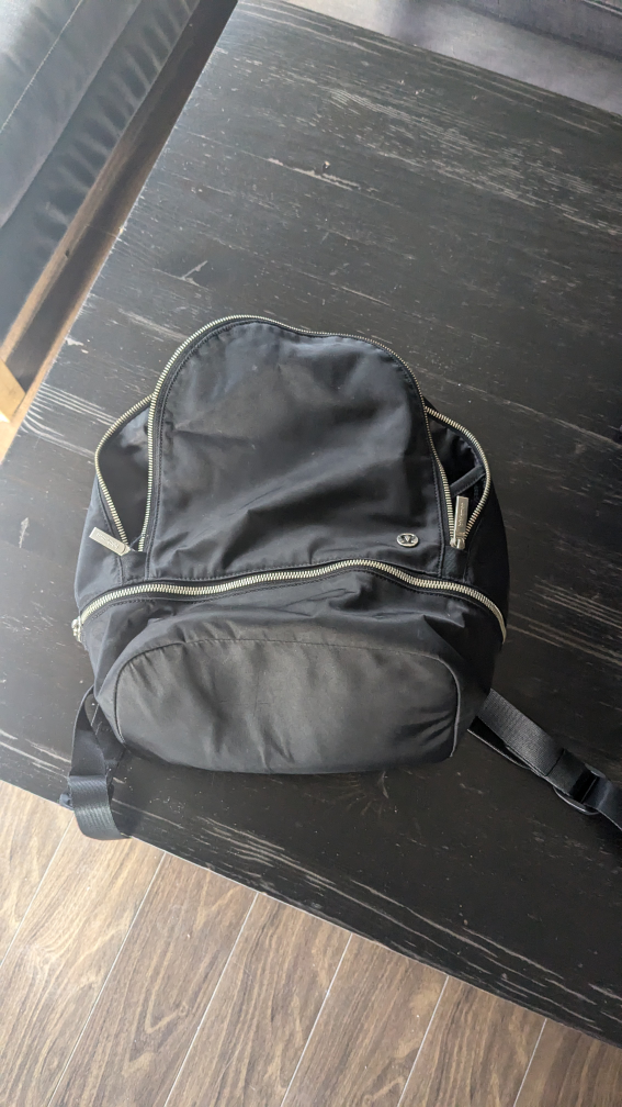 Lululemon Black Backpack